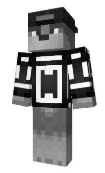 Minecraft skin Metalux