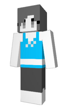 Minecraft skin WiiFitTrainer