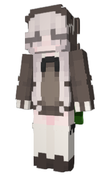 Minecraft skin Hackur