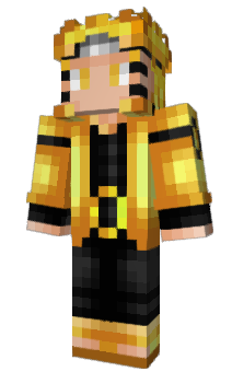 Minecraft скин по нику Naruto4