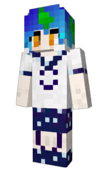 Earth-chan  Anime Minecraft Skin