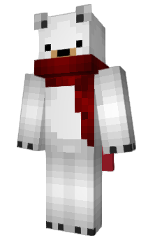 Minecraft skin ScarfBear