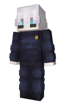 Minecraft skin GojoKitty