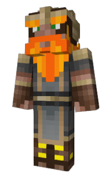 Minecraft skin Vlka