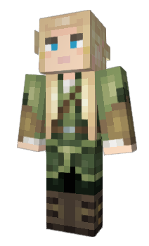 Minecraft скин по нику Legolin