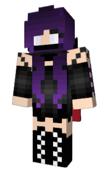 Minecraft skin violetCU