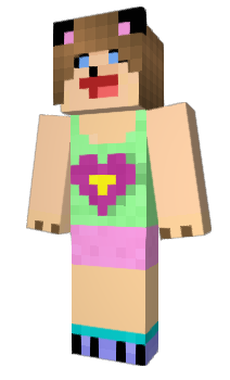 Minecraft skin Miaumi