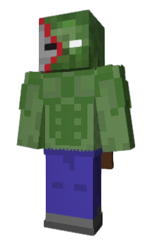 Minecraft скин по нику Zombifie
