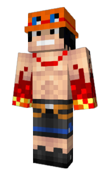 Minecraft skin ACE_FIRE