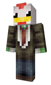 Minecraft skin ZombiChicken