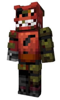 Minecraft скин по нику Foxtrap