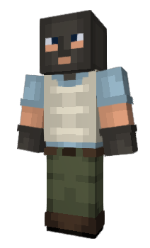 Minecraft skin T3RRORYST4