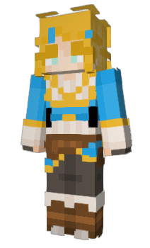 Minecraft скін по ніку BlockerMC