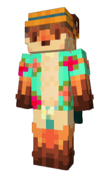 Minecraft скин по нику CapturedFox