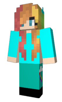 Minecraft скін по ніку RainbowDassh