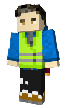 Minecraft skin Kvidratik