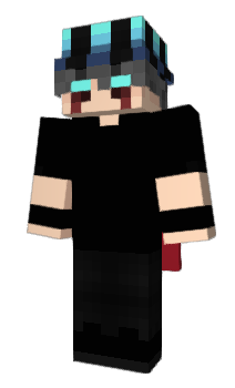 Minecraft skin Cacheado