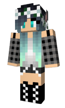 Minecraft скин по нику girl_werewolf
