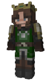 Minecraft skin Color_Green