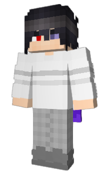 Minecraft скин по нику JustSasuke