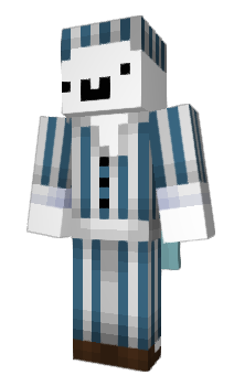 Minecraft skin MeBw