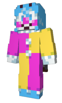 Minecraft скин по нику RayTheClown69