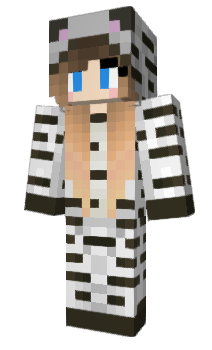 Minecraft skin MinecraftZebra