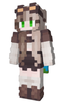 Minecraft skin Greeniechan
