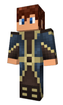 Minecraft skin Orcao