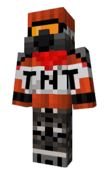 Minecraft скин по нику JustTNT