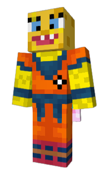 Minecraft skin Spongebob597