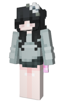 Minecraft скин по нику Halelush