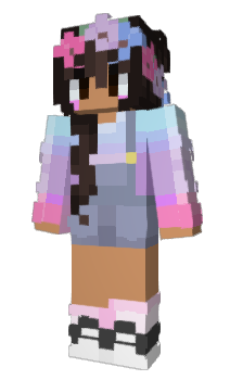 Minecraft скин по нику Bloomishly