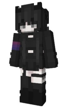 Minecraft skin AmbreFR