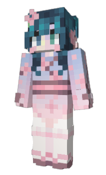 Minecraft skin waSabiGirl