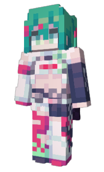 Minecraft скин по нику Racing_Miku