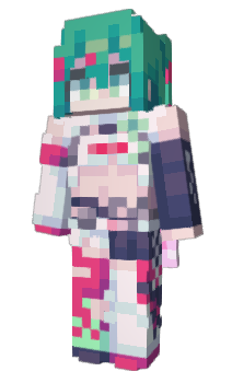 Minecraft skin Racing_Miku