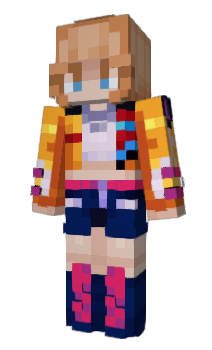 Minecraft скін по ніку CrystalIscool123