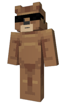 Minecraft skin CuteBrown