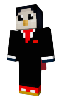 Minecraft skin PinguinoConTraje