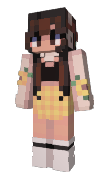 Minecraft skin Anusk