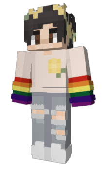 Minecraft скин по нику thequeerkid47