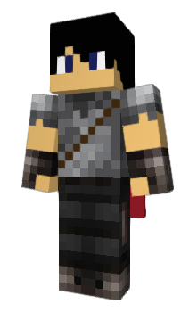 Minecraft skin Knight_F