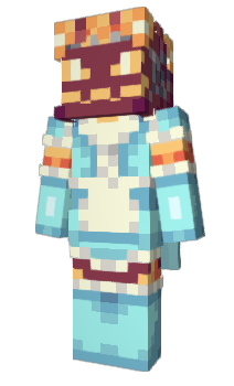 Minecraft скин по нику BlueTehDerg