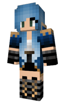 Minecraft skin Nekana