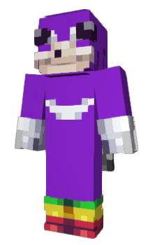 Minecraft скин по нику PurpLHeart