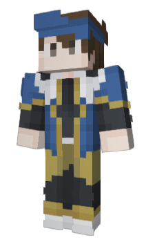 Minecraft skin Lightragon