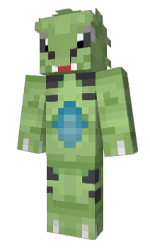 Minecraft skin DinosaurSkeleton