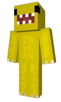 Minecraft skin YellowDinosaur
