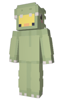 Minecraft скин по нику DinoGirl20